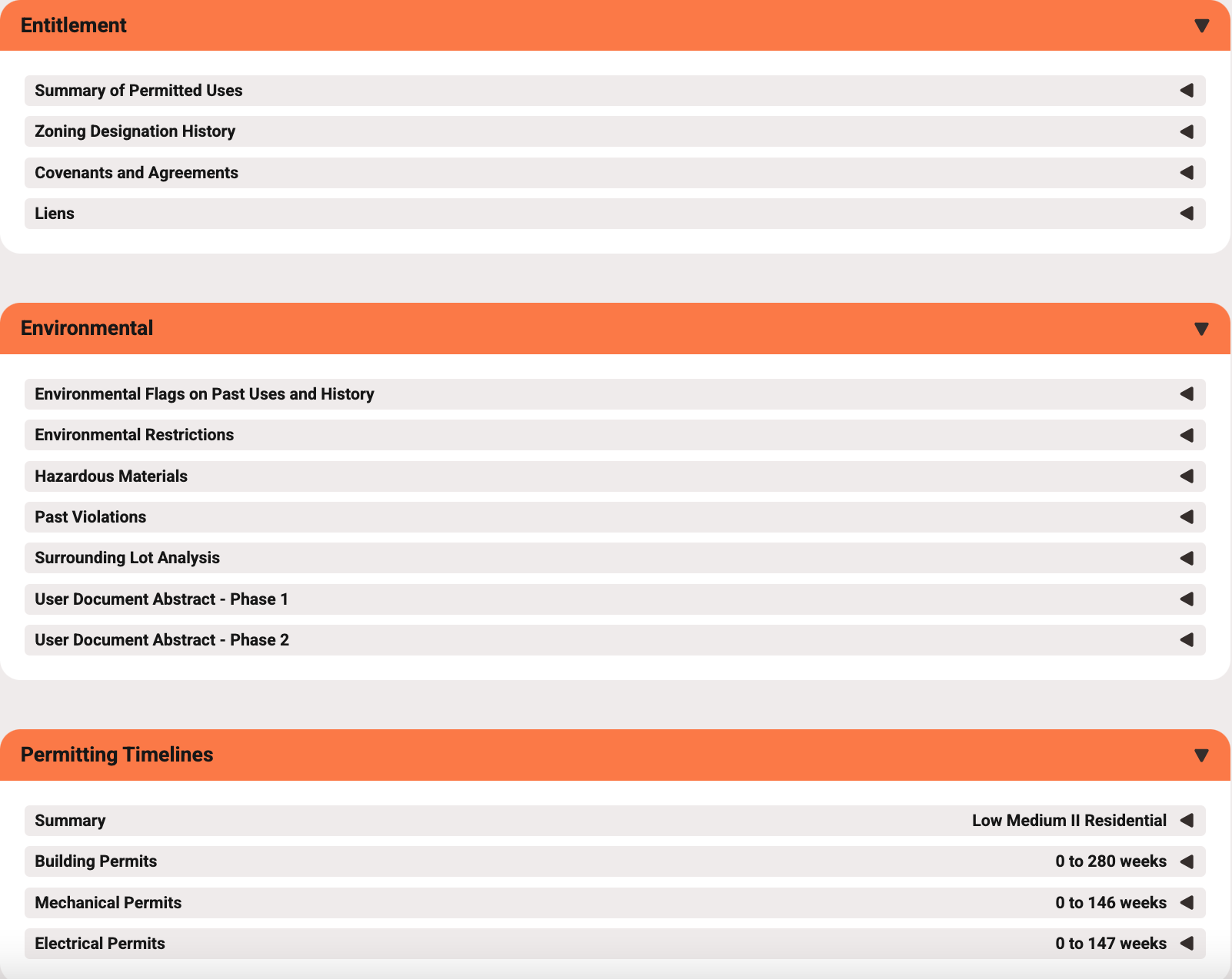 Screencap demonstrating many topics covered, including title, environments, and permits
