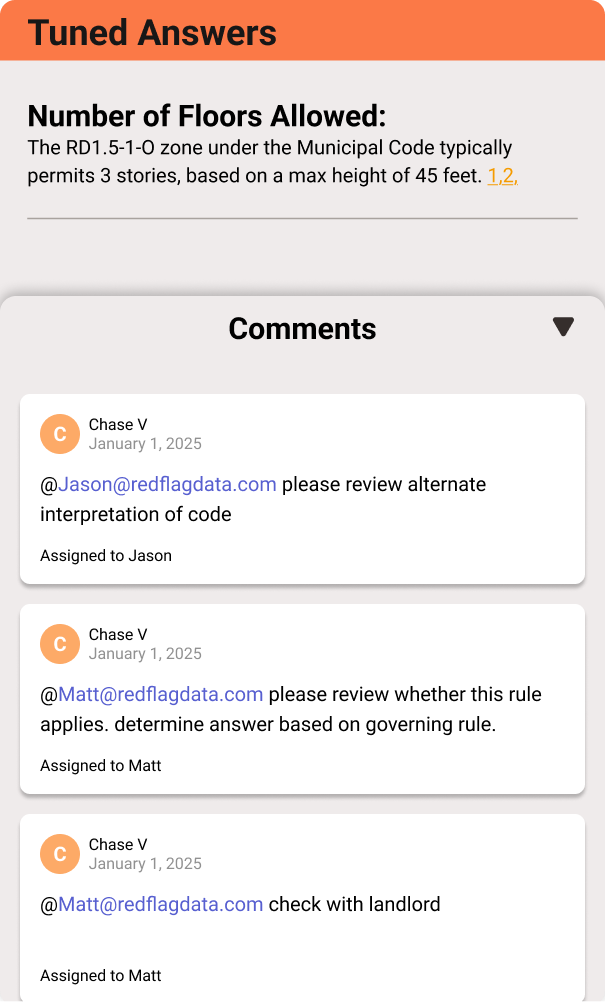 Screencap of comments on mobile